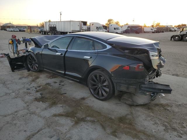 TESLA MODEL S 2017 black  electric 5YJSA1E2XHF198184 photo #3