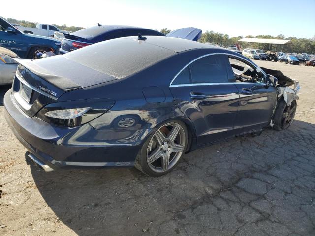 MERCEDES-BENZ CLS 63 AMG 2013 blue  gas WDDLJ7EB3DA084740 photo #4