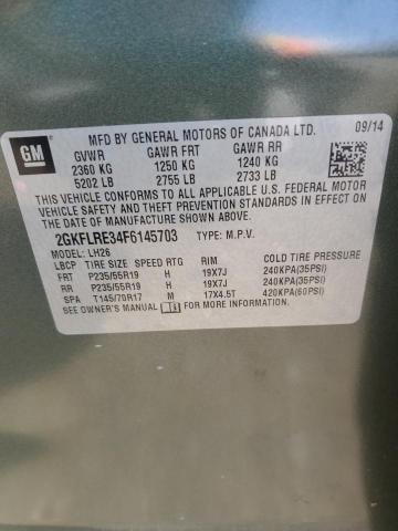 2015 GMC TERRAIN SL - 2GKFLRE34F6145703