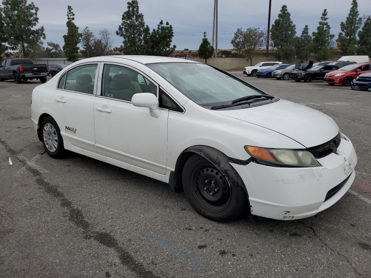 Lot #3029419686 2008 HONDA CIVIC GX