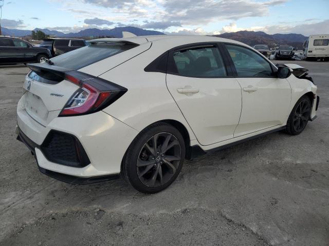 HONDA CIVIC SPOR 2018 white  gas SHHFK7G46JU204535 photo #4