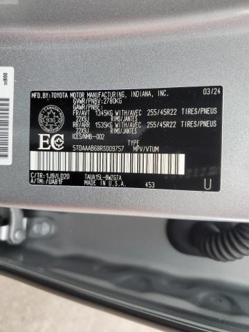 2024 LEXUS TX 350 BAS 5TDAAAB68RS009757
