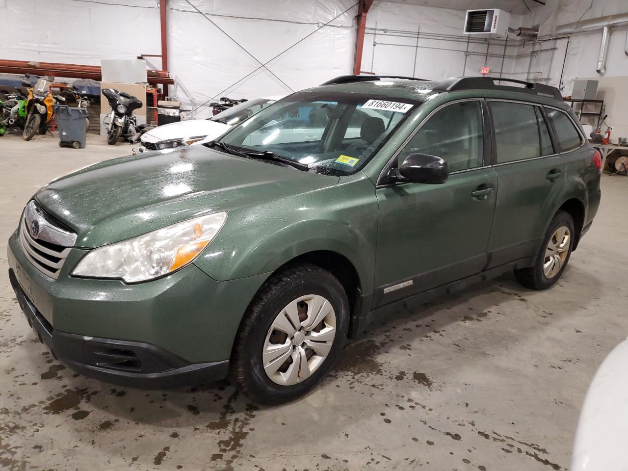 Lot #3008862815 2011 SUBARU OUTBACK 2.