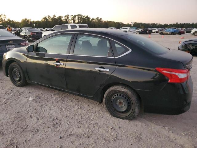 NISSAN SENTRA S 2017 black  gas 3N1AB7AP5HY312788 photo #3