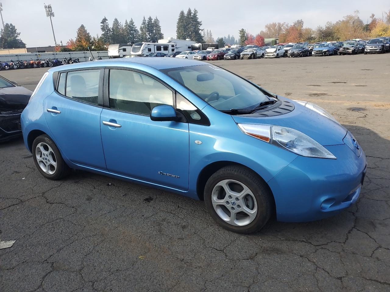 Lot #2969990055 2011 NISSAN LEAF SV