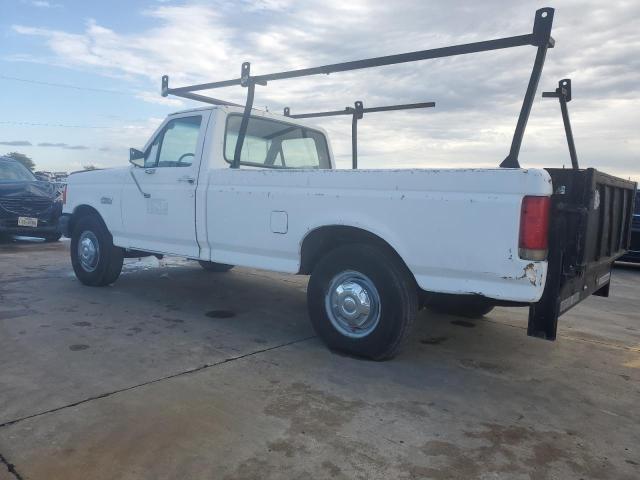 FORD F250 1989 white pickup gas 1FTEF25Y3KNA54459 photo #3