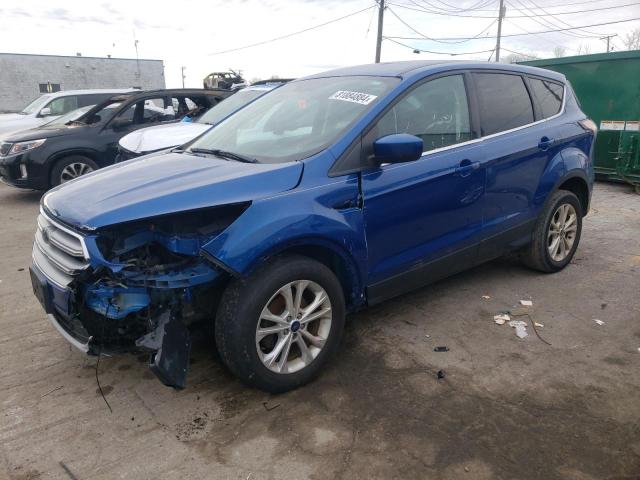 FORD ESCAPE SE 2017 blue 4dr spor gas 1FMCU0GD7HUA49089 photo #1