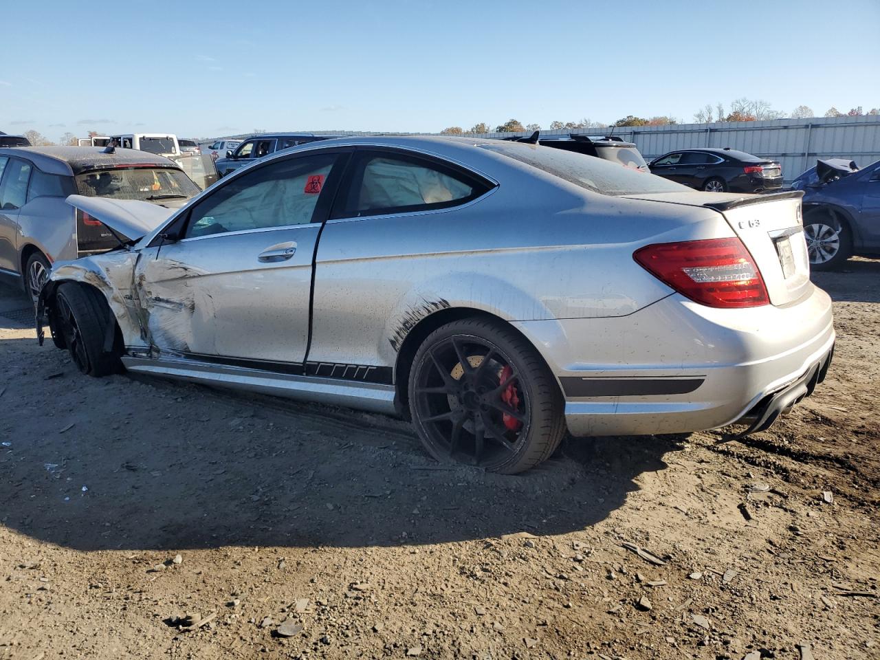 Lot #3028636917 2015 MERCEDES-BENZ C 63 AMG