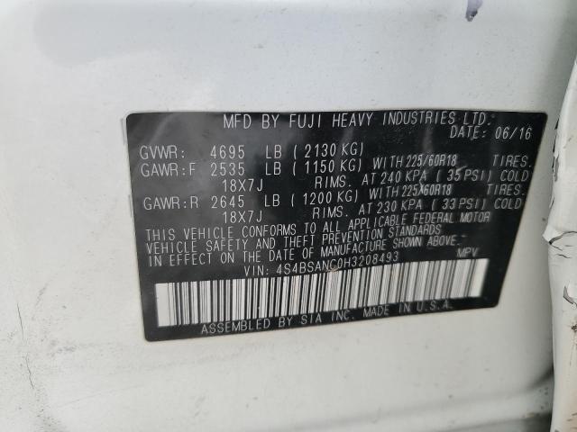 2017 SUBARU OUTBACK 2. - 4S4BSANC0H3208493