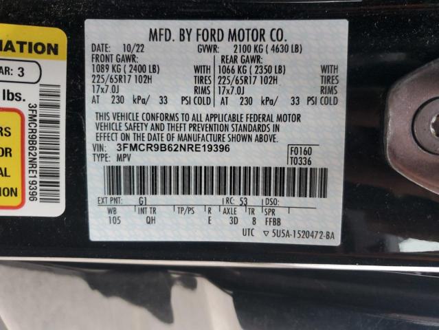 2022 FORD BRONCO SPO - 3FMCR9B62NRE19396
