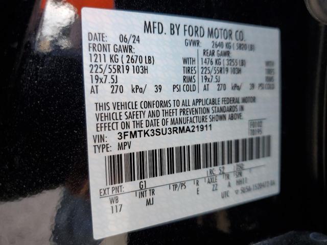2024 FORD MUSTANG MA - 3FMTK3SU3RMA21911