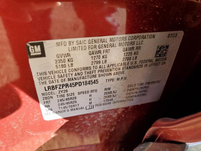 2023 BUICK ENVISION E - LRBFZPR45PD184545
