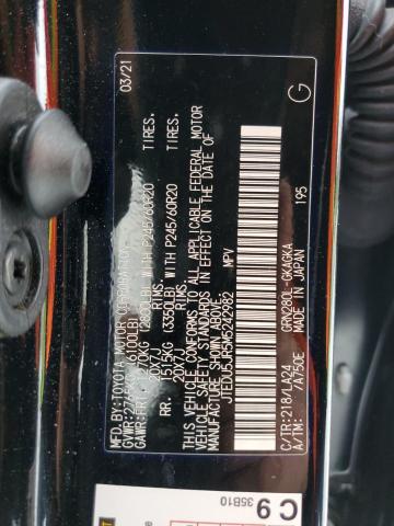 2021 TOYOTA 4RUNNER NI - JTEDU5JR5M5242982