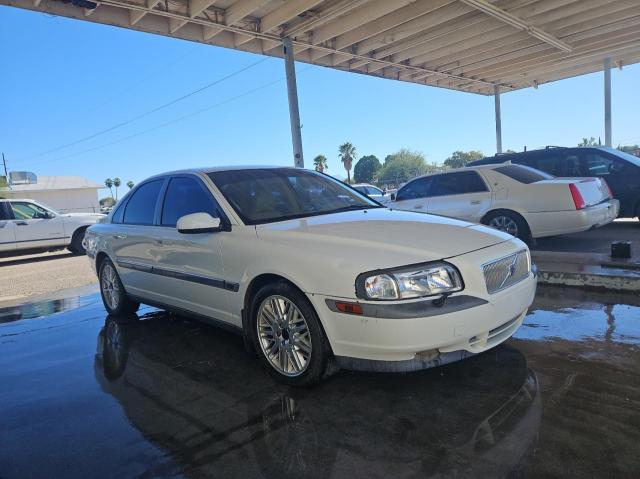 VOLVO S80 T6 TUR 2000 white sedan 4d gas YV1TS90D4Y1134041 photo #1