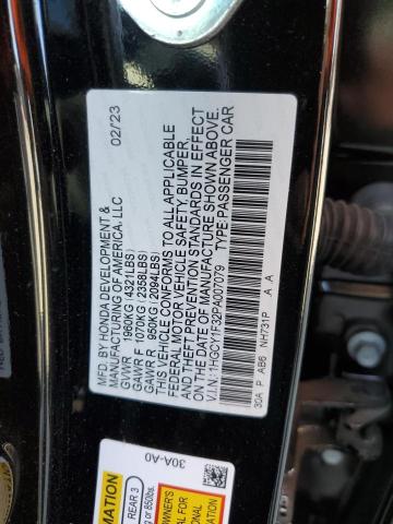 VIN 1HGCY1F32PA007079 2023 HONDA ACCORD no.12