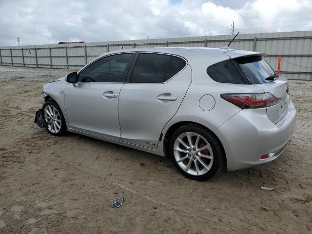 LEXUS CT 200 2011 silver  hybrid engine JTHKD5BH4B2019850 photo #3