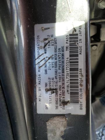 VIN JM1BL1L73D1755514 2013 MAZDA 3 no.12