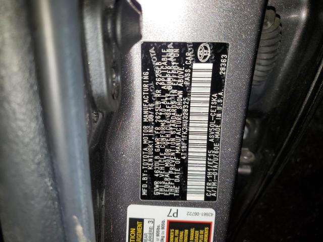 2017 TOYOTA CAMRY LE - 4T1BF1FK3HU328325