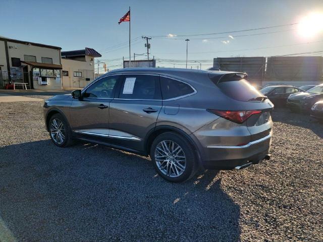 ACURA MDX ADVANC 2022 gray  gas 5J8YE1H88NL032643 photo #3