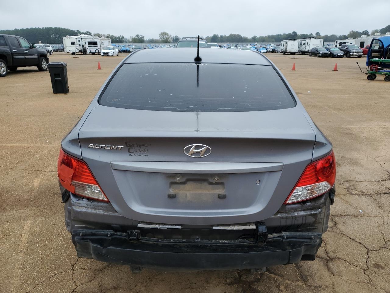 Lot #3048254735 2013 HYUNDAI ACCENT GLS