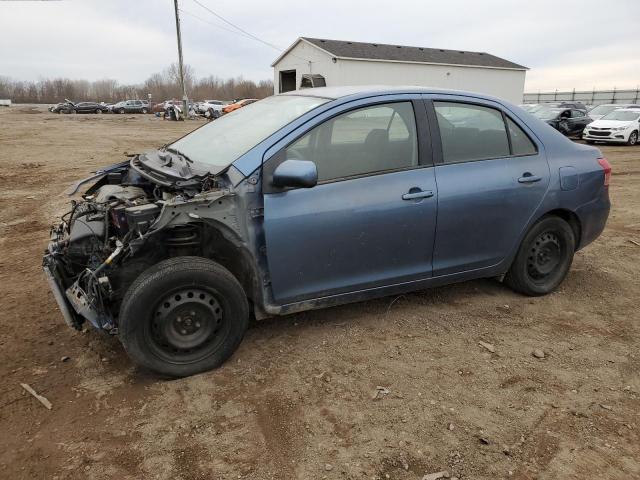 TOYOTA YARIS 2009 blue  gas JTDBT903094050756 photo #1