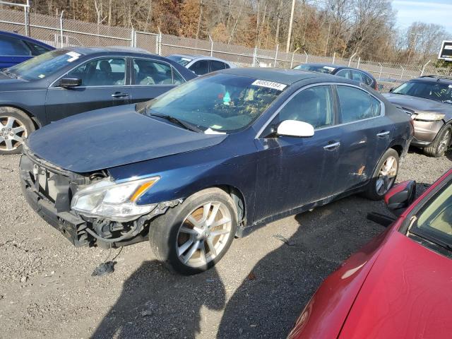 NISSAN MAXIMA S 2009 blue sedan 4d gas 1N4AA51E19C846874 photo #1