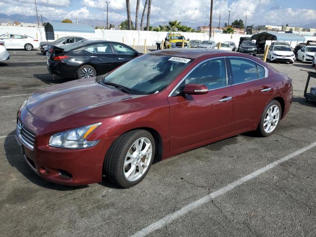 NISSAN MAXIMA S 2013 maroon  gas 1N4AA5AP3DC837832 photo #1