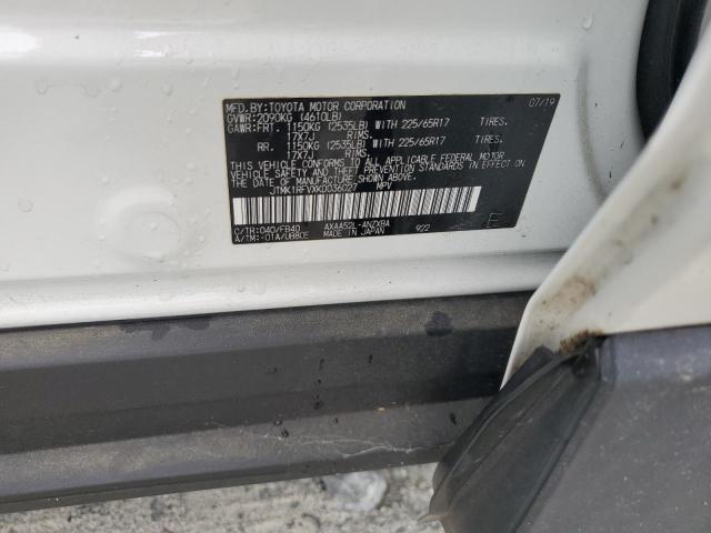2019 TOYOTA RAV4 LE - JTMK1RFVXKD036027