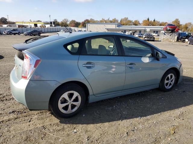 TOYOTA PRIUS 2014 teal  hybrid engine JTDKN3DU6E1804099 photo #4