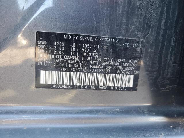 2018 SUBARU IMPREZA PR - 4S3GTAD69J3727681