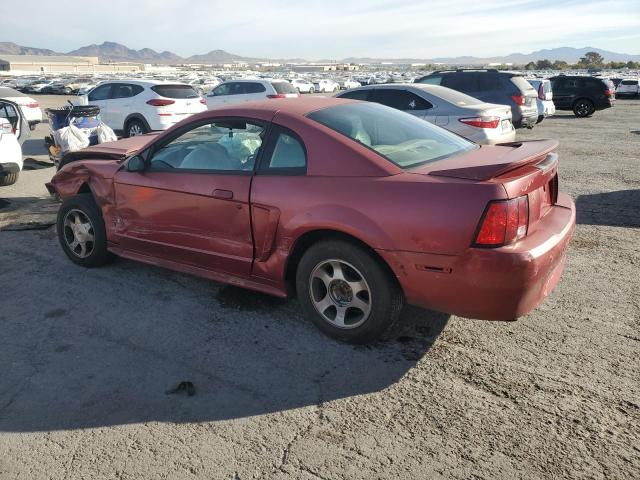 FORD MUSTANG 2000 red  gas 1FAFP4045YF268718 photo #3