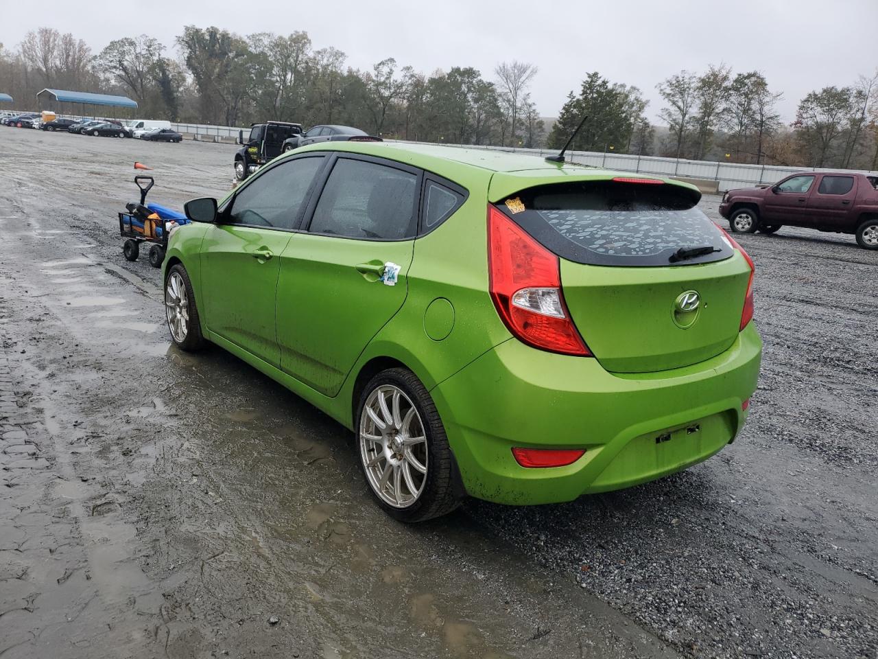 Lot #2972206171 2012 HYUNDAI ACCENT GLS