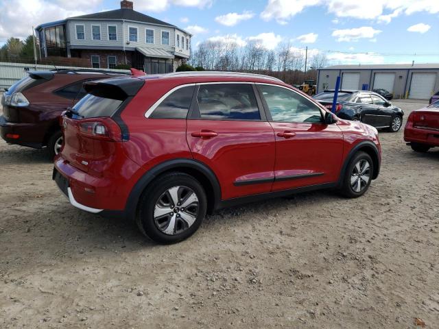 KIA NIRO FE 2017 red  hybrid engine KNDCB3LC5H5084040 photo #4