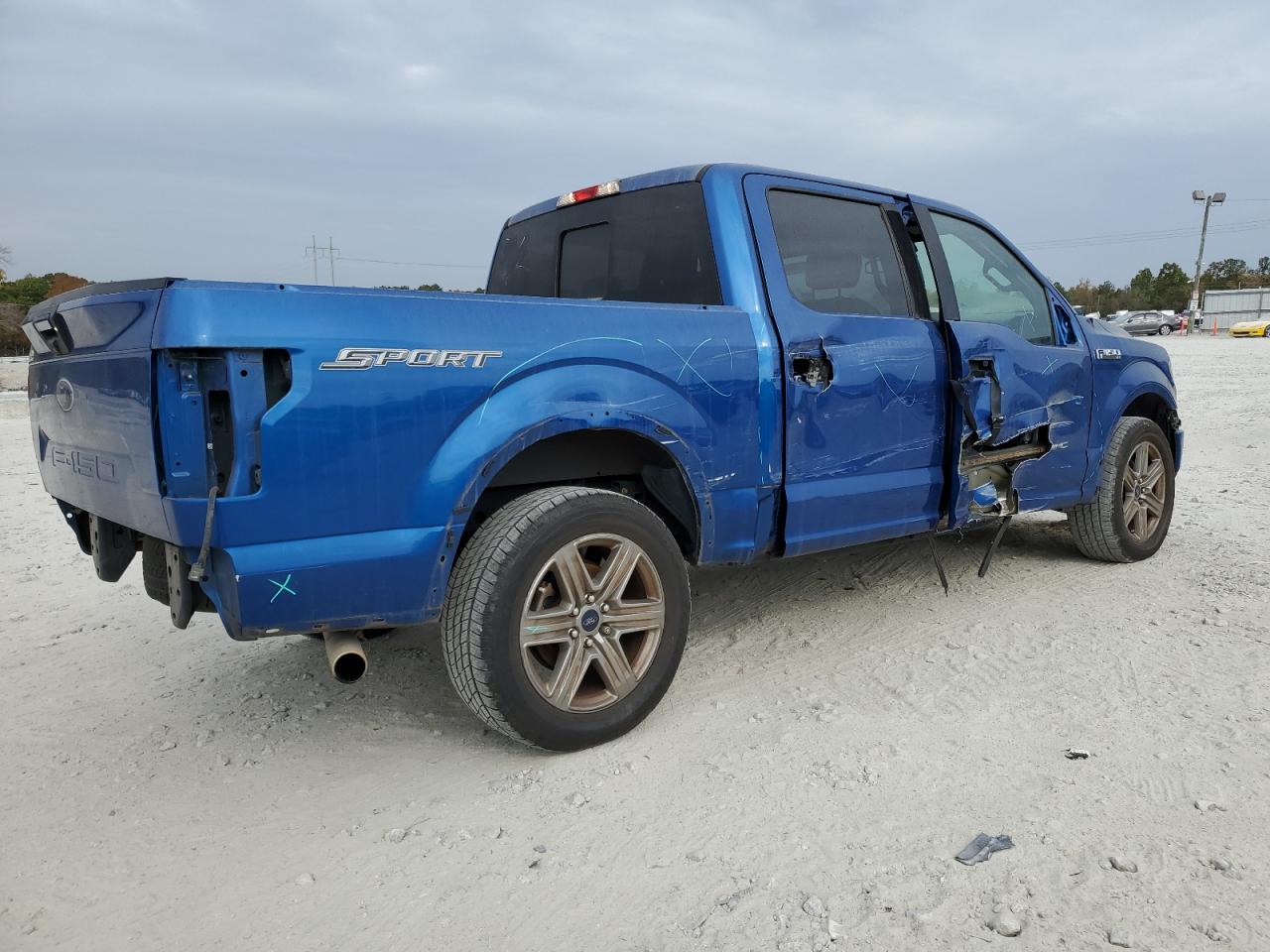 Lot #3030713096 2018 FORD F150 SUPER