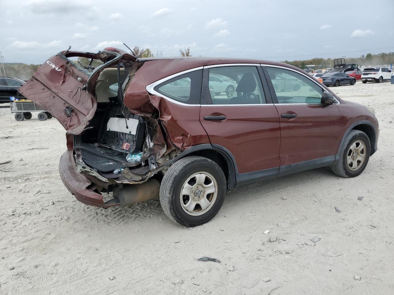 Lot #2989227650 2015 HONDA CR-V LX