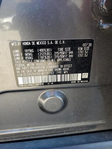 2020 HONDA HR-V LX - 3CZRU5H39LM715152