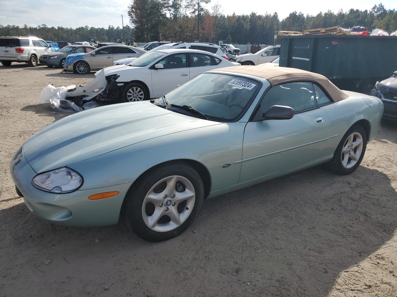 Lot #3024726606 2000 JAGUAR XK8