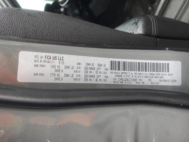2020 DODGE DURANGO GT - 1C4RDJDG8LC142589