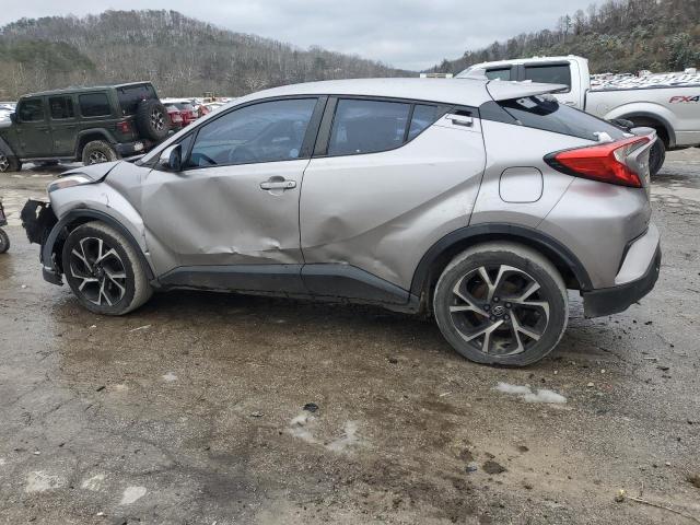 TOYOTA C-HR XLE 2018 silver  gas NMTKHMBX0JR025805 photo #3