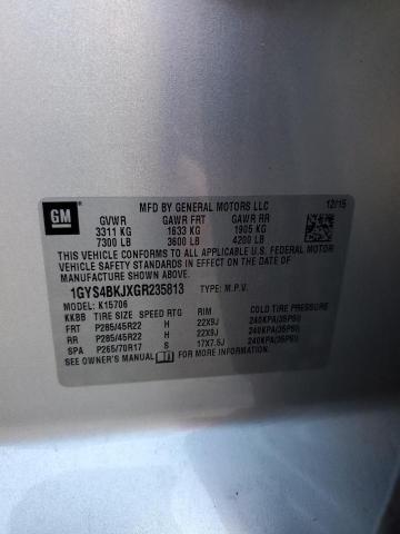 2016 CADILLAC ESCALADE L - 1GYS4BKJXGR235813