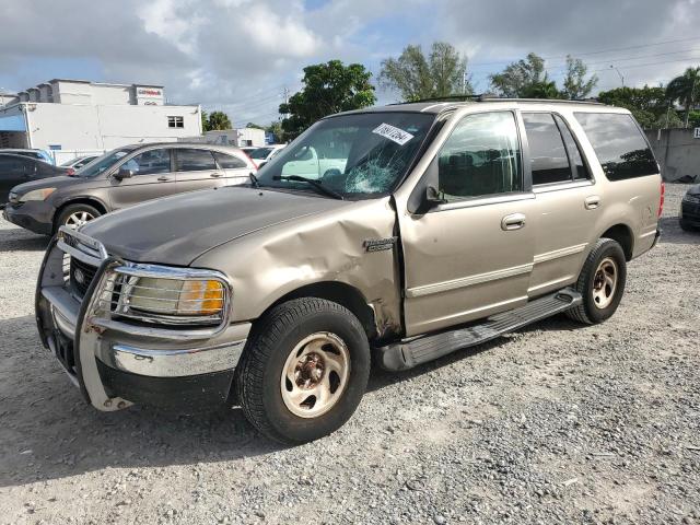 FORD EXPEDITION 2002 gold  gas 1FMRU15W32LA87260 photo #1