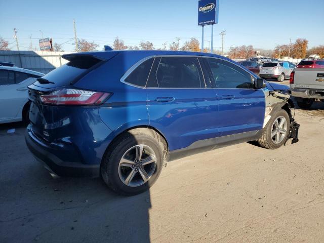 FORD EDGE SEL 2020 blue  gas 2FMPK3J92LBA11295 photo #4