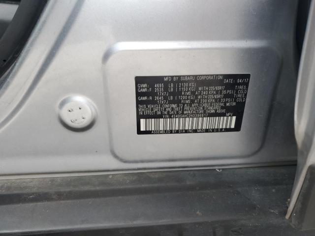 2017 SUBARU OUTBACK 2. - 4S4BSAHC2H3396817