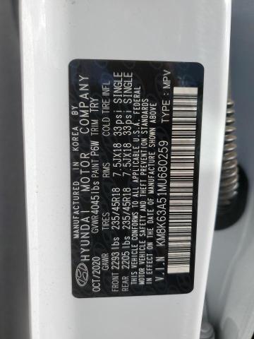 2021 HYUNDAI KONA NIGHT KM8K63A51MU680259