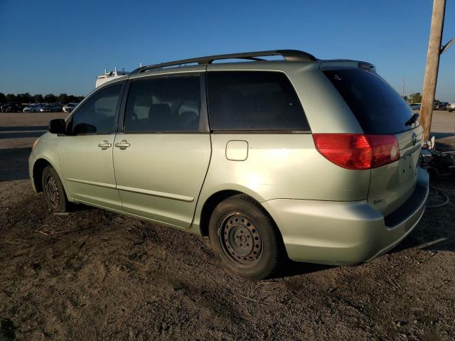 TOYOTA SIENNA CE 2009 green sports v gas 5TDZK23C39S286312 photo #3