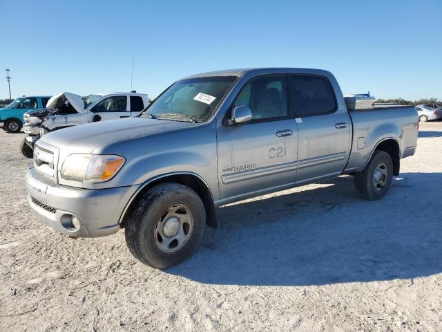 TOYOTA TUNDRA DOU 2006 silver crew pic gas 5TBET34116S560951 photo #1