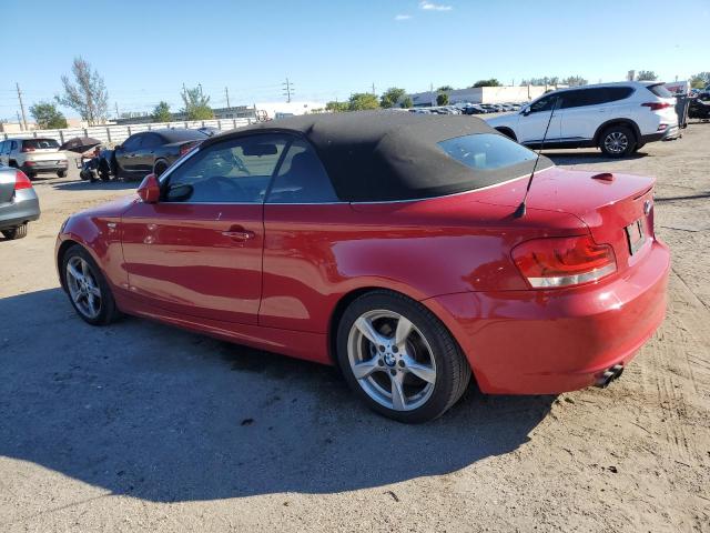 BMW 128 I 2012 red  gas WBAUL7C56CVM82552 photo #3