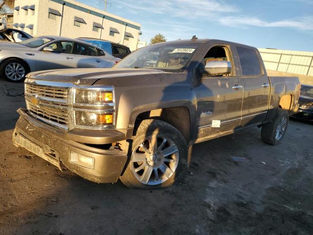 CHEVROLET SILVERADO 2014 beige  gas 3GCUKTEC3EG400654 photo #1