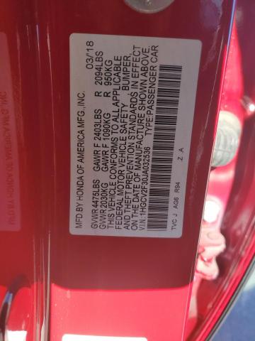 2018 HONDA ACCORD SPO - 1HGCV2F30JA032536