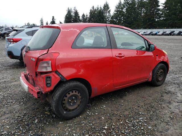 TOYOTA YARIS 2007 red  gas JTDJT923375058950 photo #4